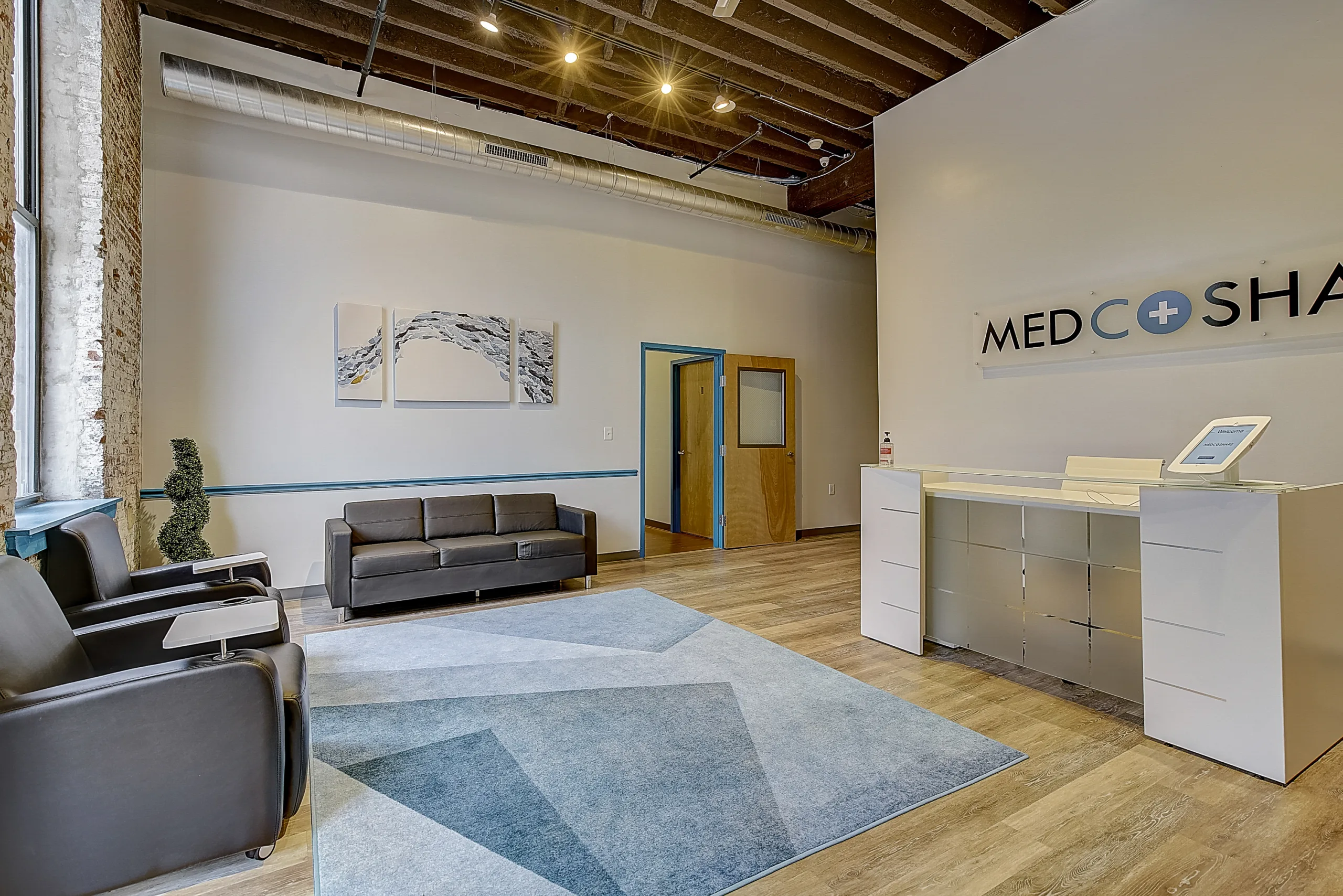 MedCoShare CoWorking Space entrance in Philadelphia