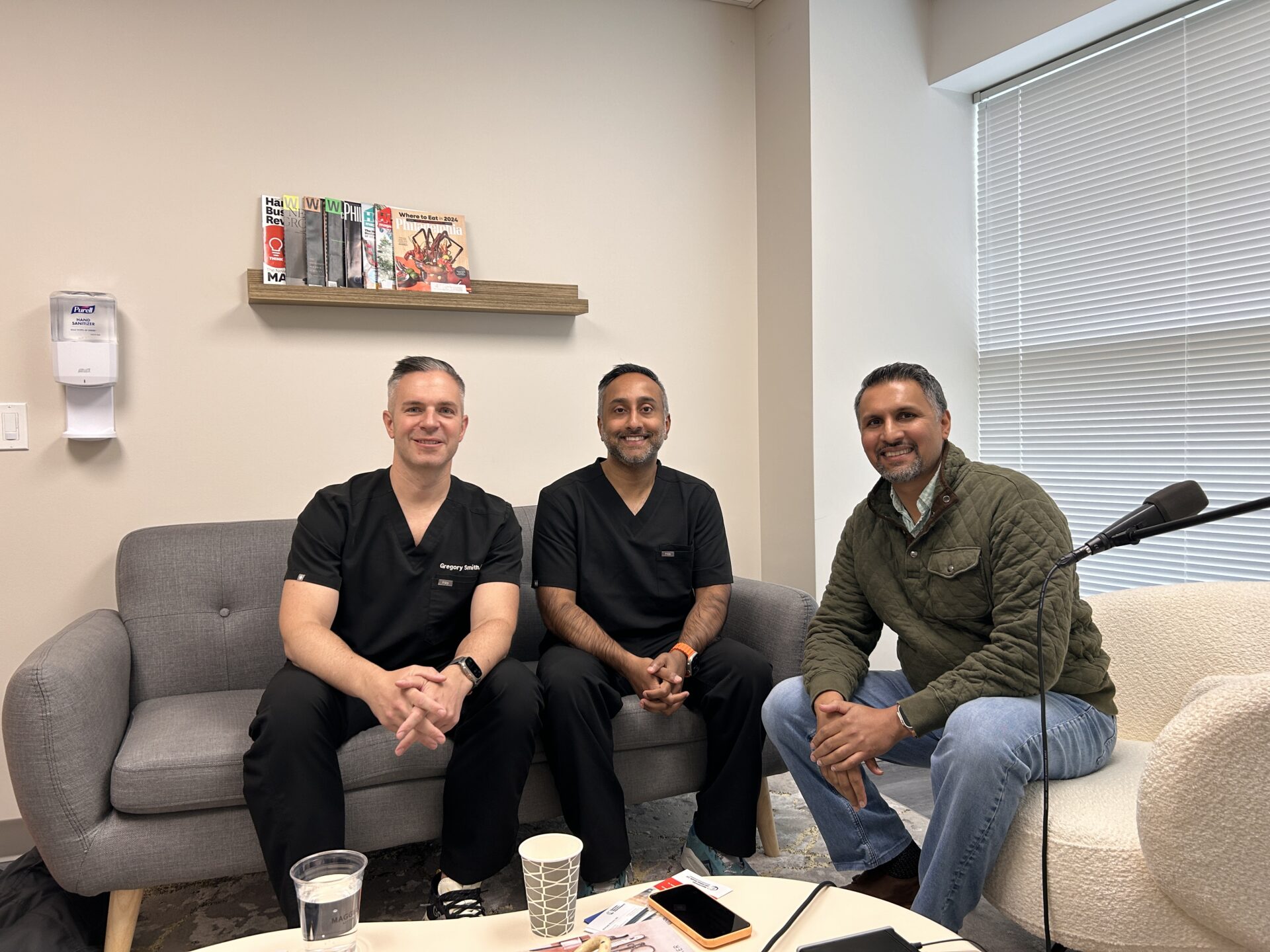 CEO Ronak Vyas, Dr. Nishant Reddy, and Dr. Greg Smith