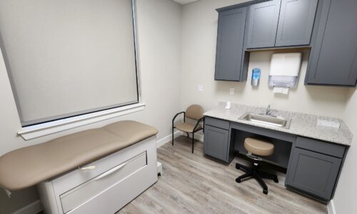 MedCoShare Pearland, Texas, medical exam room