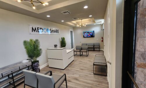 MedCoShare, Pearland, Texas, Entry/Waiting Room
